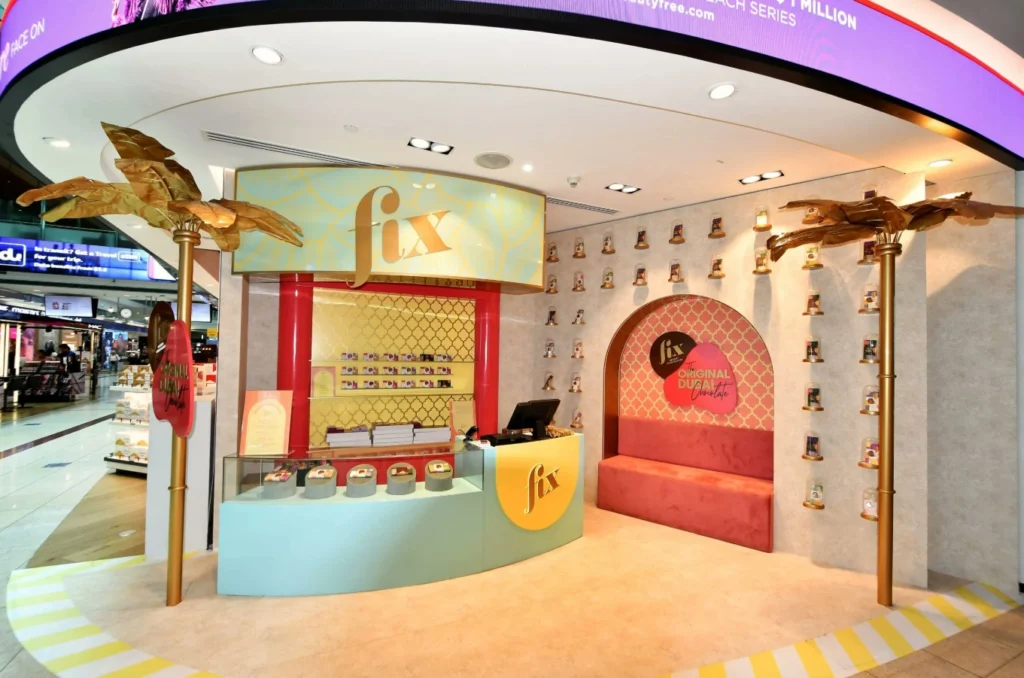 ドバイチョコレートの本家、FIXチョコレートが再びドバイ国際空港で